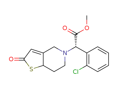 (2S)-Methyl 2-(2-chlorophenyl)-2-(2-oxo-7,7a-dihydrothieno[3,2-c]pyridin-5(2H,4H,6H)-yl)acetate