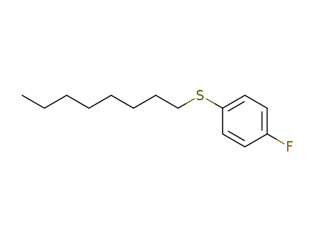 Molecular Structure of 61671-39-4 (Benzene, 1-fluoro-4-(octylthio)-)