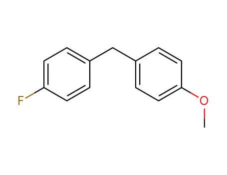 Molecular Structure of 38695-26-0 (Benzene, 1-fluoro-4-[(4-methoxyphenyl)methyl]-)