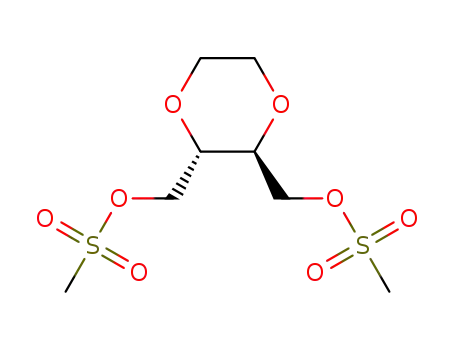 (2R*,3R*)-2,3-bis(methanesulfonyloxymethyl)-1,4-dioxane