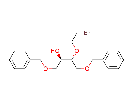 (2R*,3R*)-3-(2-bromoethoxy)-1,4-bis(benzyloxy)butan-2-ol