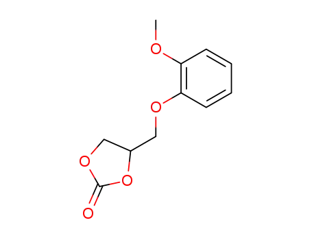 Molecular Structure of 2049-21-0 (rac Guaifenesin Cyclic Carbonate)