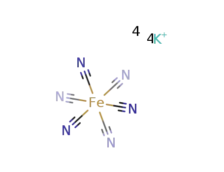 potassium hexacyanoferrate(II)