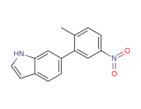 6-(2-methyl-5-nitrophenyl)-1H-indole