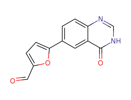 5-(4-oxo-3,4-dihydroquinazolin-6-yl)furan-2-carbaldehyde