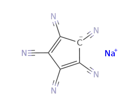 pentacyanocyclopentadienyl anion sodium salt