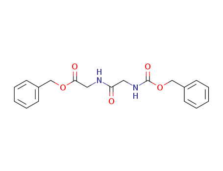benzyl 2-[(2-phenylmethoxycarbonylaminoacetyl)amino]acetate cas  19525-53-2