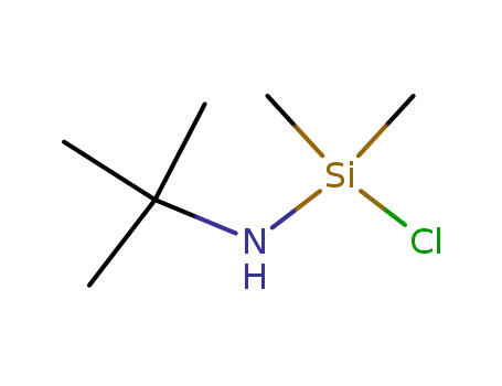 Molecular Structure of 60556-33-4 (Silanamine, 1-chloro-N-(1,1-dimethylethyl)-1,1-dimethyl-)