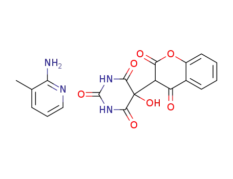 2-amino-3-methylpyridinium 3-(5-hydroxy-2,4,6-trioxohexahydropyrimidin-5-yl)-2,4-dioxochroman-3-ide
