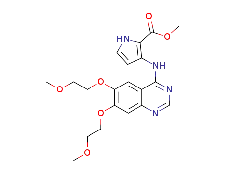 methyl 3-(6,7-bis(2-methoxyethoxy)quinazolin-4-ylamino)-1H-pyrrole-2-carboxylate