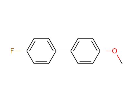 Molecular Structure of 450-39-5 (4-FLUORO-4'-METHOXYBIPHENYL)