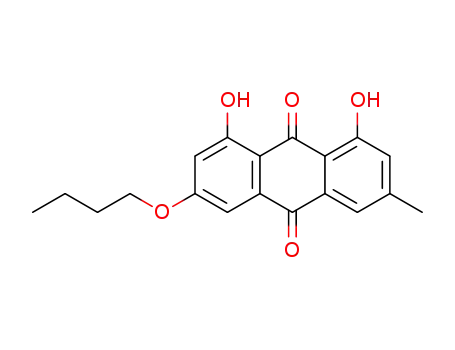 3-butoxy-1,8-dihydroxy-6-methylanthracene-9,10-dione