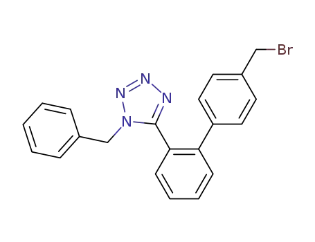 1-benzyl-5-[4'-(bromomethyl)biphenyl-2-yl]-1H-tetrazole