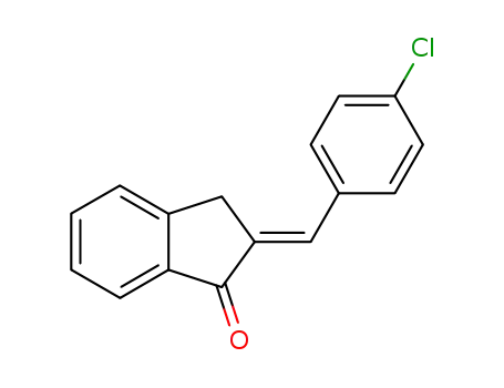 (E)-2-(4-chlorobenzylidene)-indan-1-one