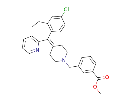 methyl 3-[4-(8-chloro-5,6-dihydrobenzo[5,6]cyclohepta[1,2-b]pyridin-11-ylidene)piperidin-1-ylmethyl]benzoate