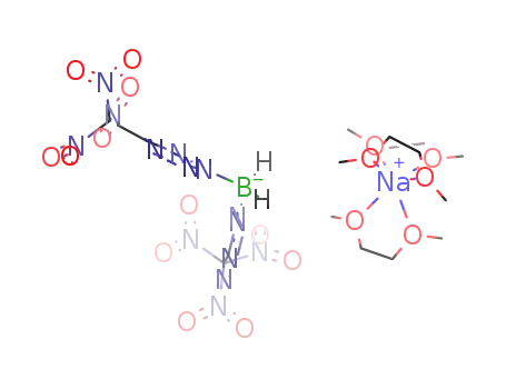 [Na(1,,2-dimethoxyethane)3][bis(5-(trinitromethyl)-2H-tetrazolyl)dihydroborate]