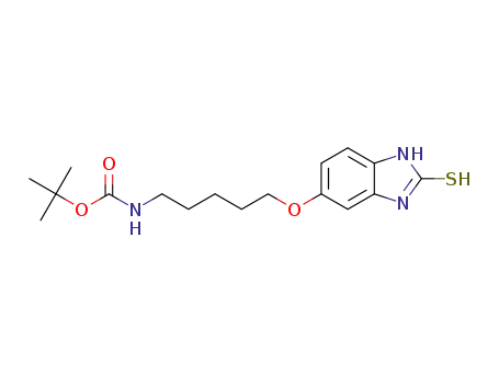 tert-butyl 5-(2-mercapto-1H-benzo[d]imidazol-5-yloxy)pentylcarbamate