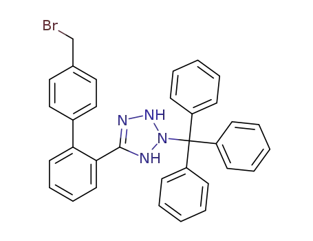 5-[4'-(bromomethyl)[1,1'-biphenyl]-2-yl]-2-(triphenylmethyl)-1H-tetrazole