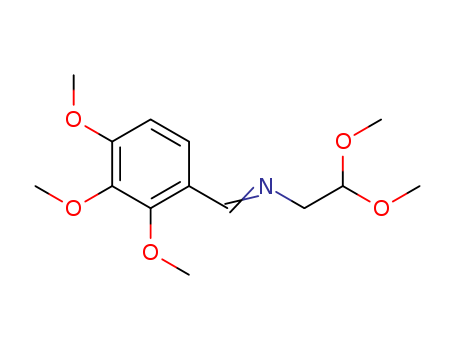 (Z)-N-(2,2-Dimethoxyethyl)-1-(2,3,4-trimethoxyphenyl)methanimine