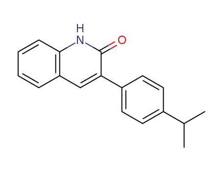 3-(4-isopropylphenyl)quinolin-2(1H)-one
