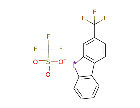 3-(trifluoromethyl)dibenzo[b,d]iodol-5-ium trifluoromethanesulfonate