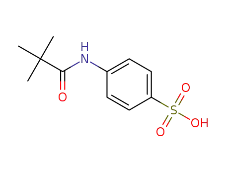 4-[(2,2-dimethylpropanoyl)amino]benzenesulfonic acid