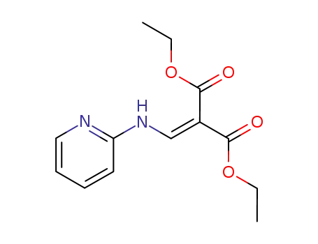 3-ethoxy-3-oxo-2-(pyridine-2-yl-aminomethylene)-propanoic acid ethyl ester
