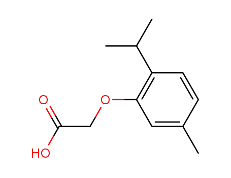 2-isopropyl-5-methylphenoxyacetic acid
