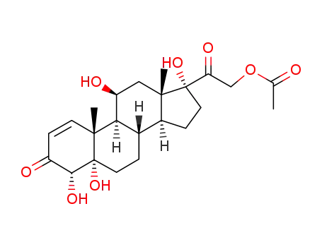 4α,5α,11β,17α,21-Pentahydroxy-pregn-1-en-3,20-dion-21-acetat