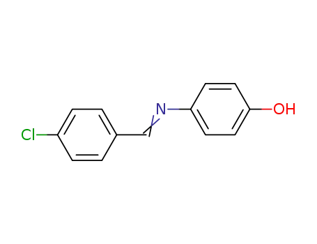 4-{[(4-chlorophenyl)methylidene]amino}phenol