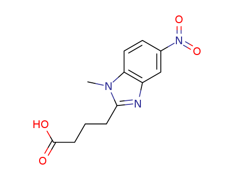 1-Methyl-5-nitro-2-benzimidazolebutyric acid  Cas no.31349-48-1 98%