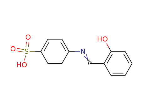 4-((2-hydroxybenzylidene)amino)benzenesulfonic acid