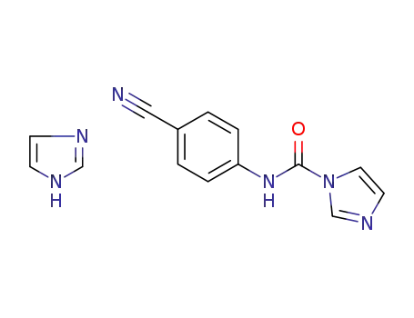 N-(4-cyanophenyl)-1H-imidazole-1-carboxamide 1H-imidazole complex (1:1)