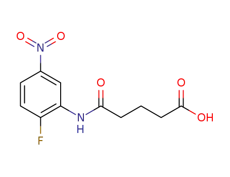 5-(2-fluoro-5-nitroanilino)-5-oxopentanoic acid