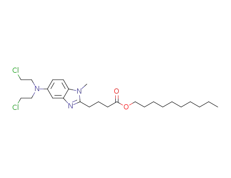 4-{5-[bis-(2-chloro-ethyl)amino]-1-methyl-1H-benzoimidazol-2-yl}butyric acid decyl ester