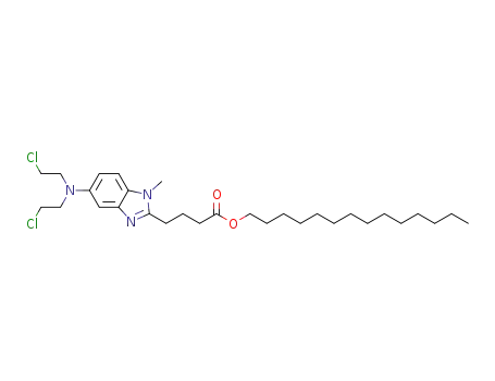 4-{5-[bis-(2-chloro-ethyl)amino]-1-methyl-1H-benzoimidazol-2-yl}butyric acid tetradecyl ester
