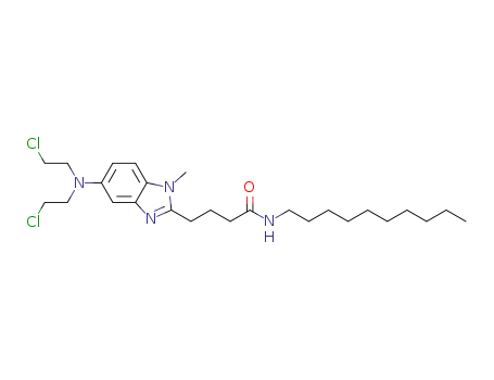 4-{5-[bis-(2-chloro-ethyl)amino]-1-methyl-1H-benzoimidazol-2-yl}-N-decyl-butyramide
