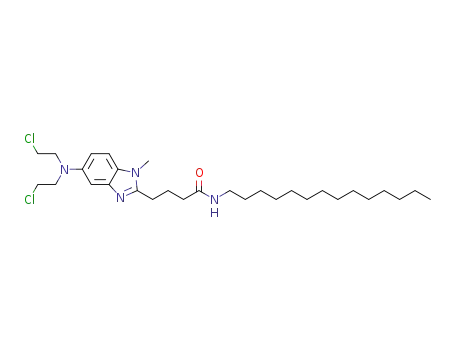 4-{5-[bis-(2-chloro-ethyl)amino]-1-methyl-1H-benzoimidazol-2-yl}-N-tetradecyl-butyramide