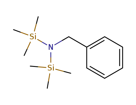 Molecular Structure of 18406-59-2 (Silanamine, 1,1,1-trimethyl-N-(phenylmethyl)-N-(trimethylsilyl)-)