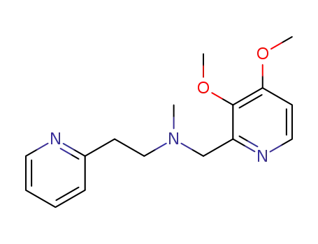 [(2-pyridyl)-2-ethyl]-[(3,4-dimethoxy-2-pyridyl)methyl]-N-methylamine