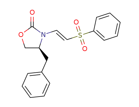 (S)-4-benzyl-3-[(E)-2-(phenylsulfonyl)ethenyl]-1,3-oxazolidin-2-one