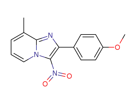 2-(4-methoxyphenyl)-8-methyl-3-nitroimidazo[1,2-a]pyridine