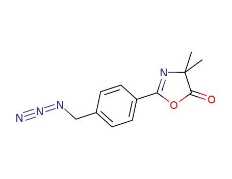 2-((4-azidomethyl)phenyl )-4,4-dimethyloxazol-5(4H)-one