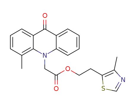 2-(4-methyl-1,3-thiazol-5-yl)ethyl (4-methyl-9-oxoacridin-10-yl)-acetate