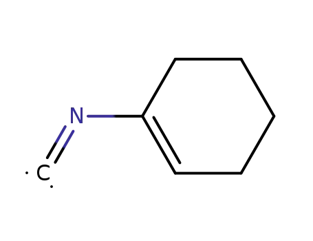 Molecular Structure of 1121-57-9 (1-Cyclohexenylisocyanide)
