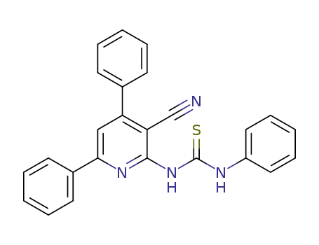1-(3-cyano-4,6-diphenylpyridin-2-yl)-3-phenylthiourea