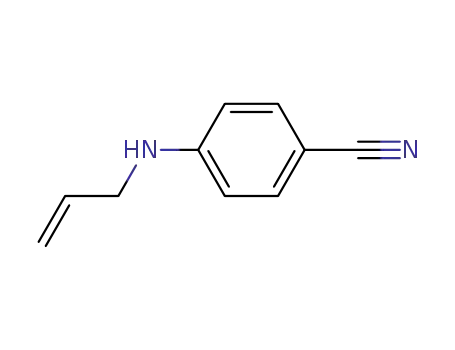 Molecular Structure of 10282-33-4 (4-ALLYLAMINO-BENZONITRILE)
