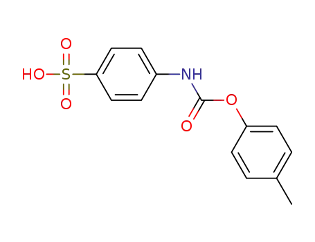 4-{[(4-methylphenoxy)carbonyl]amino}benzenesulfonic acid