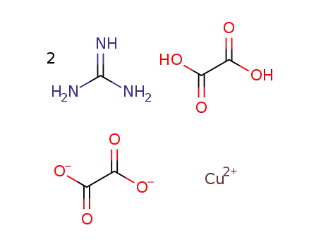 bis(guanidinium)bis(oxalato)cuprate(II)