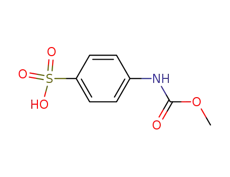 Molecular Structure of 60007-73-0 (Benzenesulfonic acid, 4-[(methoxycarbonyl)amino]-)